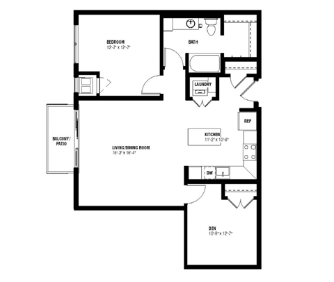 Kincaid Floor Plan at Be @ Axon Green, Minnesota